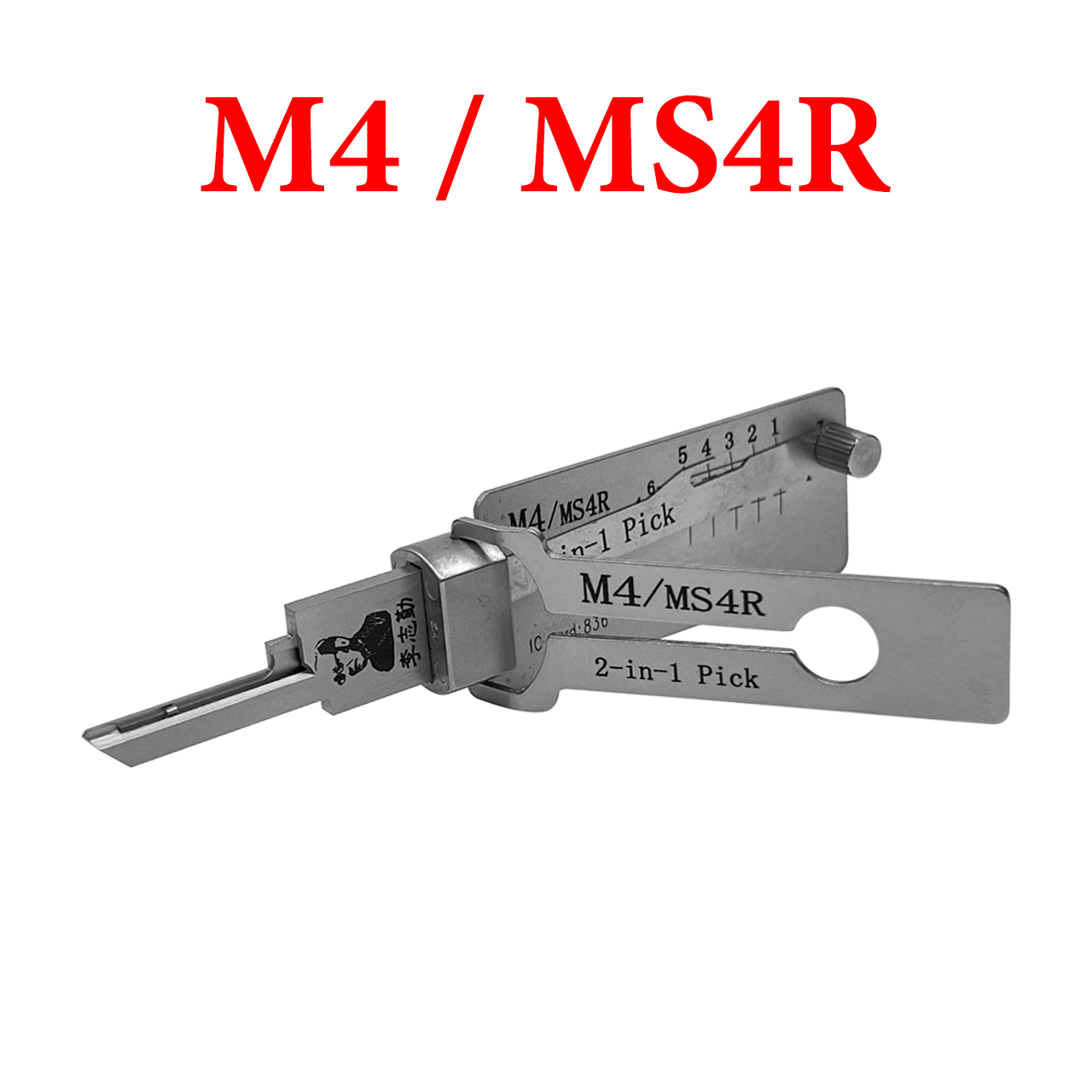 Original Lishi M4 / MS4R 2-in-1 Pick and Decoder