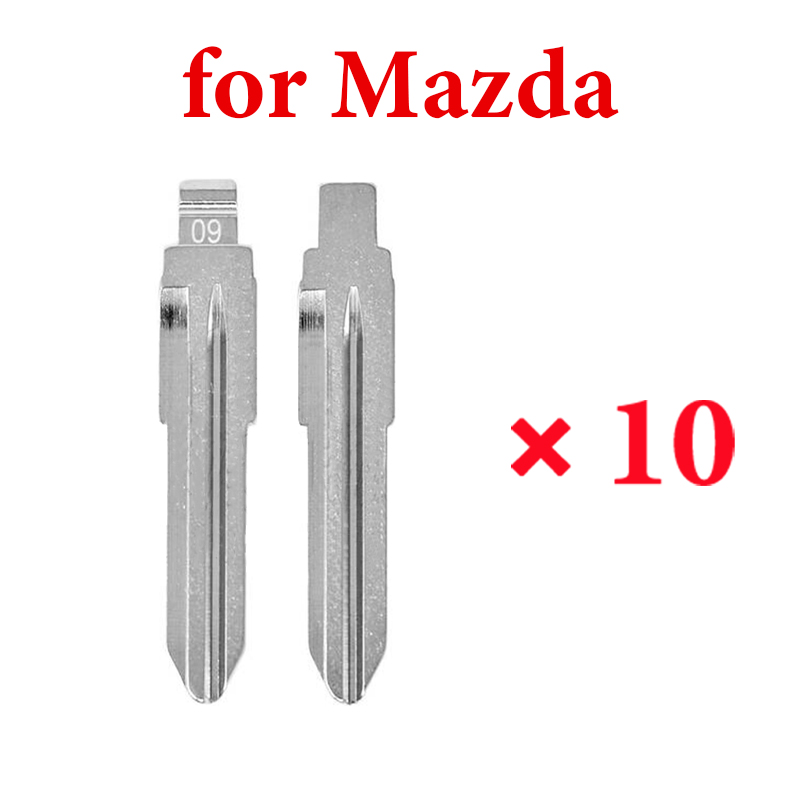 Keydiy KD Xhorse VVDI Universal Flip Remote key Blade Mazda MAZ13 -  Pack of 10