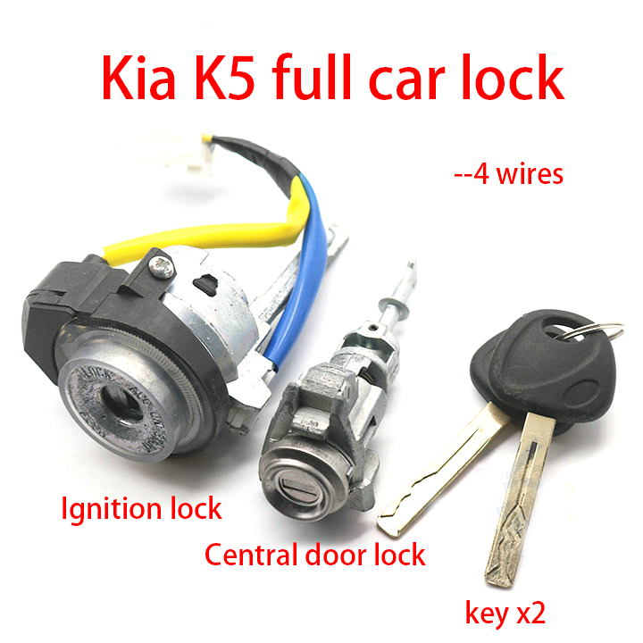 2020-2022 Kia K5 Complete Door lock & Ignition Cylinder Lock