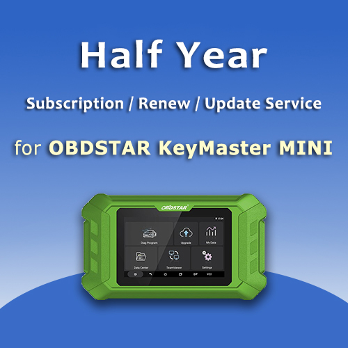 OBDSTAR Key Master MINI Auto Key Programmer Half Year Update Service