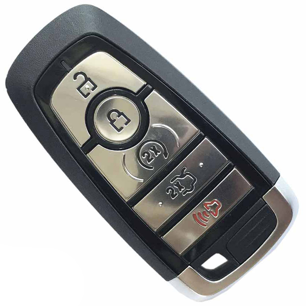 902 MHz Smart Key for 2017-2020 Ford Edge Explorer Fusion Mustang Cobra / M3N-A2C93142600 / Mustang Logo