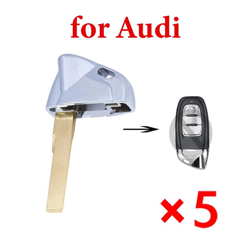 Smart Remote Key Blade for Lamborghini for Audi FCCID : 8T0 959 754 C - pack of 5