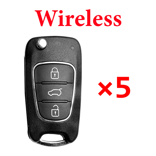 5 pieces Xhorse VVDI Hyundai Type Wireless Universal Remote - XNHY02EN