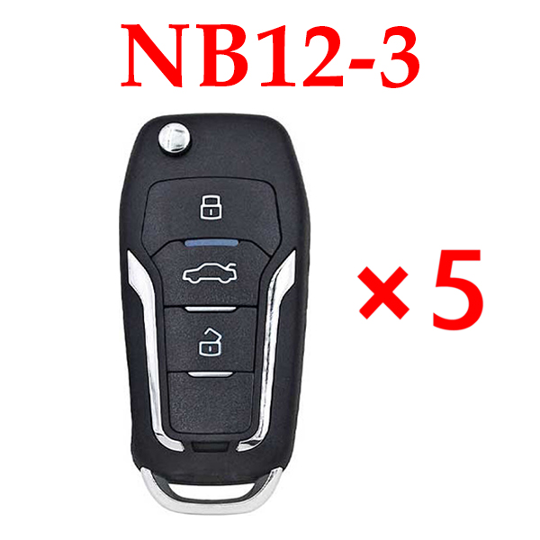 KEYDIY NB12-3 KD Remote control - 5 pcs