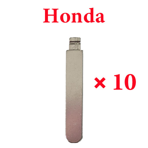 Flip Remote Key Blade #25 HON66 HO01 for Honda  -   Pack of 10 