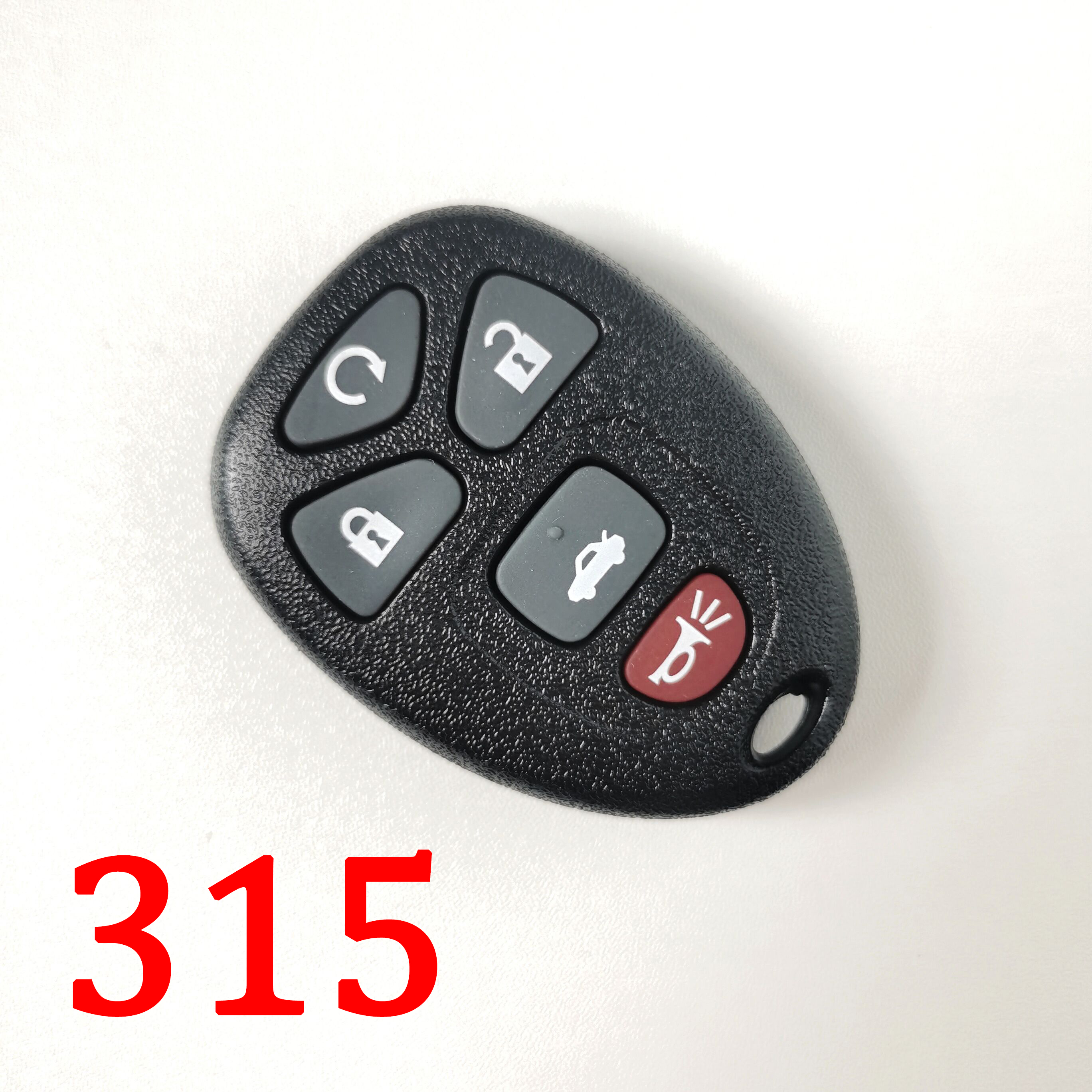 Buick 5 Buttons Remote Key 315MHz GMC - KOBGT04A