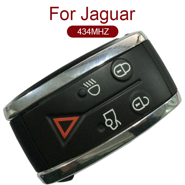 4+1 Buttons 434 MHz Smart Remote Key Fob for JAGUAR XF XFR XK XKR 2009-2013
