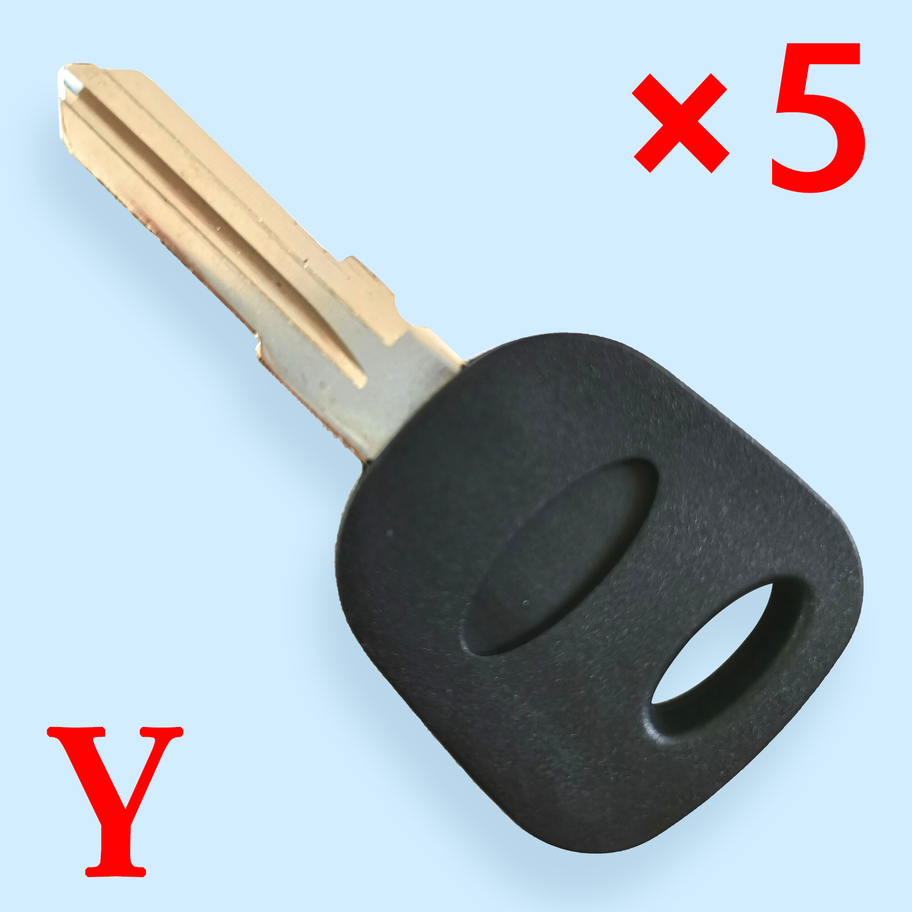 FO38R Transponder Key Shell for Ford - Pack of 5