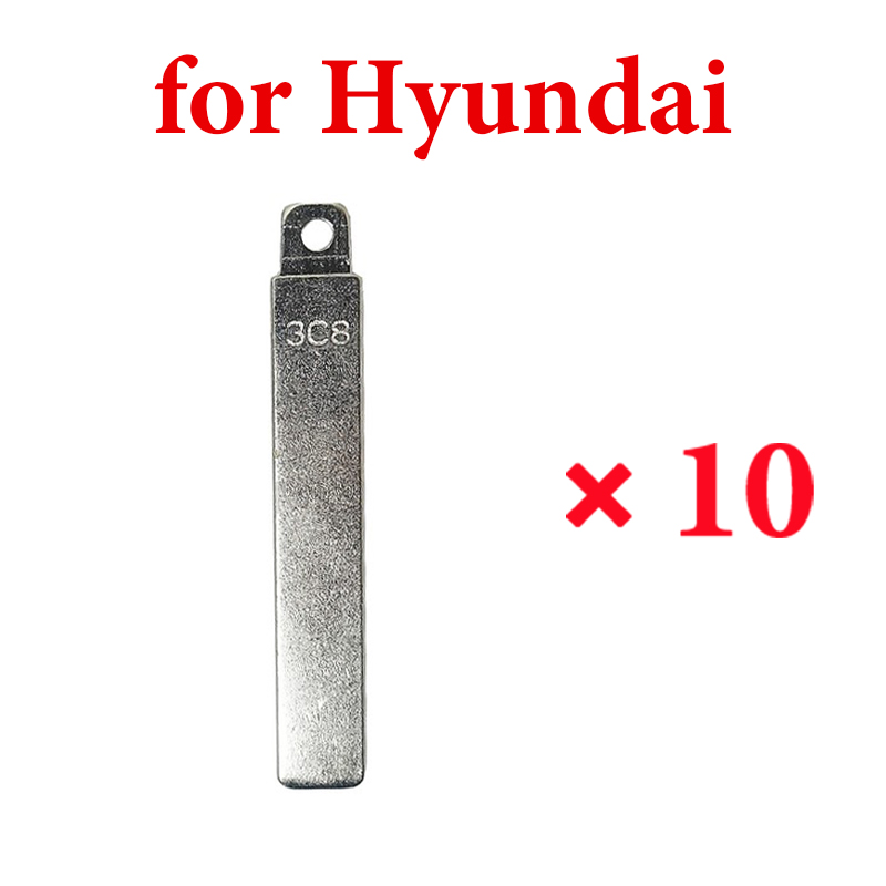 2017-2019 Hyundai Elantra GT Flip Key Blade - Pack of 10