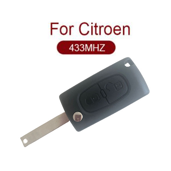2 Buttons 434 MHz Remote Key for Citroen C2 C3 