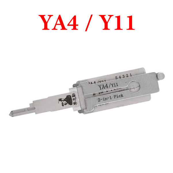 Original Lishi YA4 / Y11 for Yale Cabinet Locks, Reverse of Y13