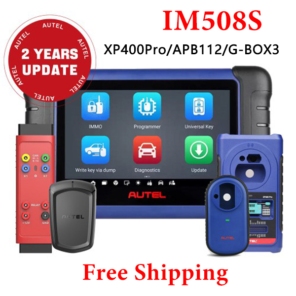 Autel IM508S with G-Box3 APB112 XP400 Pro 2 Years Update - Global Version - Free Shipping