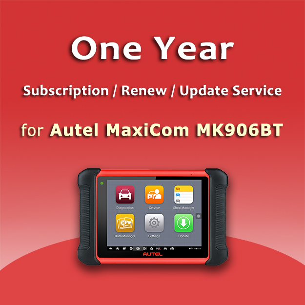 AUTEL Maxicom MK906BT One Year Update Service (Subscription Only)