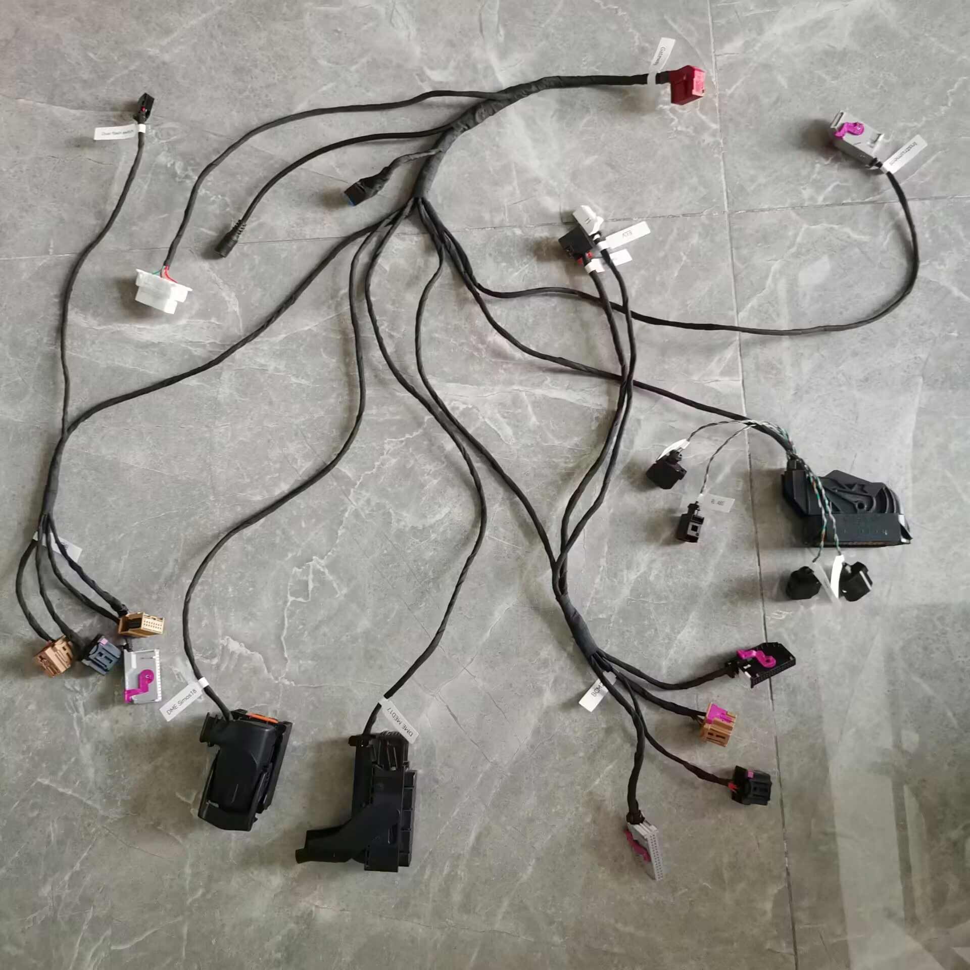 Full Testing Platform Harness  for 5th Generation Immo Audi A4 A5 A6 A8 Q5 Q7 - Support ELV DME Gateway ABS BCM1 BCM2 Hazard Light  Combination instrument