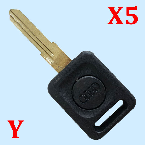 Transponder Key shell for Audi   -  Pack of 5