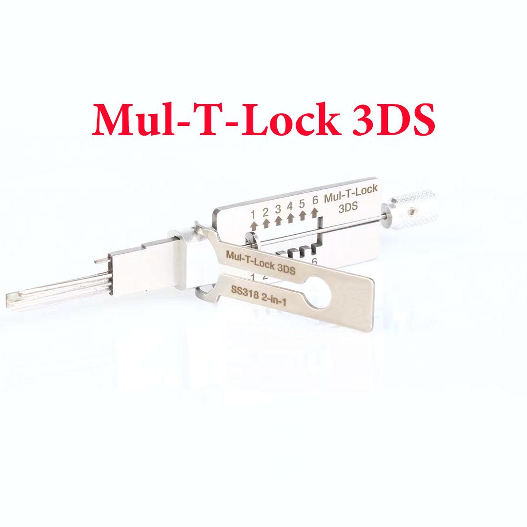 SS318 Mul T Lock 3DS  2in1 Household Lock Decode Tool Locksmith Tool