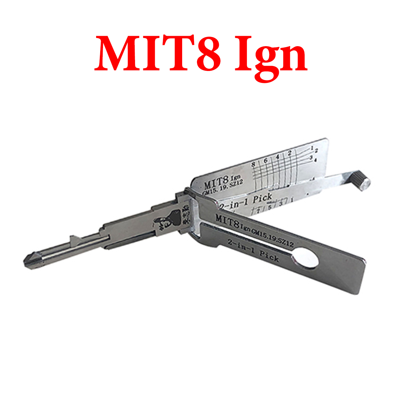 Original Lishi MIT8 Ign Version  Decoder and Pick for Mitsubishi
