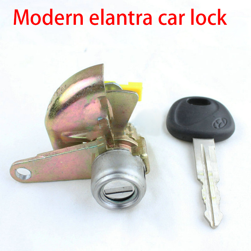 Hyundai Elantra car lock left door lock auto repair car door lock practice learning lock
