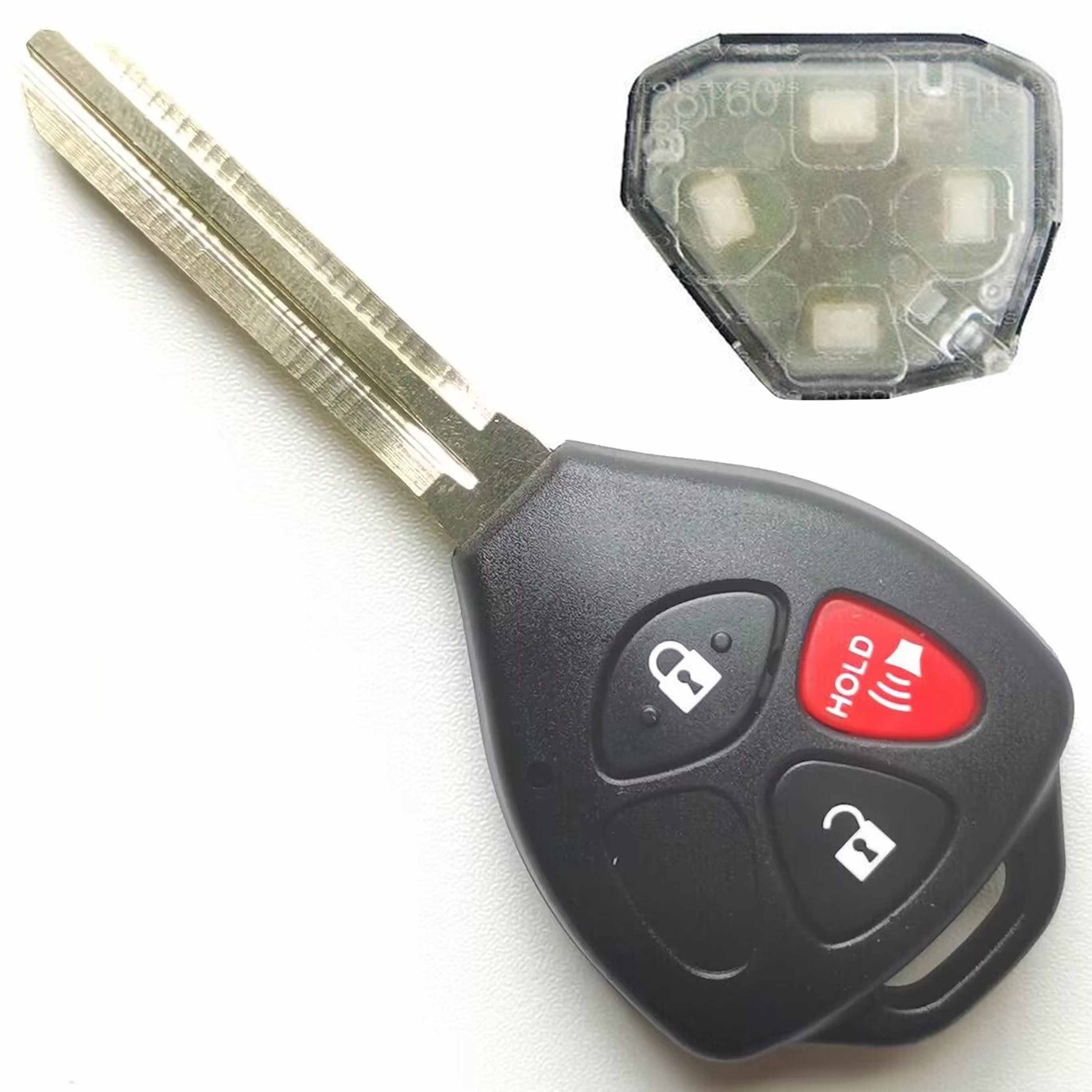 312 MHz Remote Head Key for Toyota Scion Yaris / MOZB41TG / G Chip