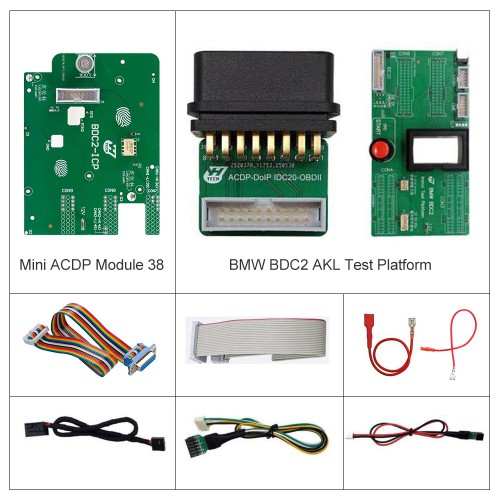Yanhua ACDP Module 38 with BDC2 AKL Platform for BMW G Series BDC2 Key Programming Support for BMW G Series BDC2 Add Keys, All Key Lost, Mileage Reset