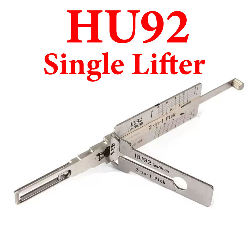 ORIGINAL LISHI - HU92 BMW / 2-in-1 Pick & Decoder / Single Lifter / AG