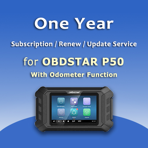 OBDSTAR P50 With Odometer Function Annual Subscription