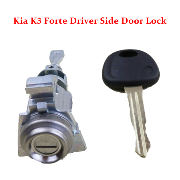 Kia K3 Forte Driver Side Door Lock Cylinder Coded
