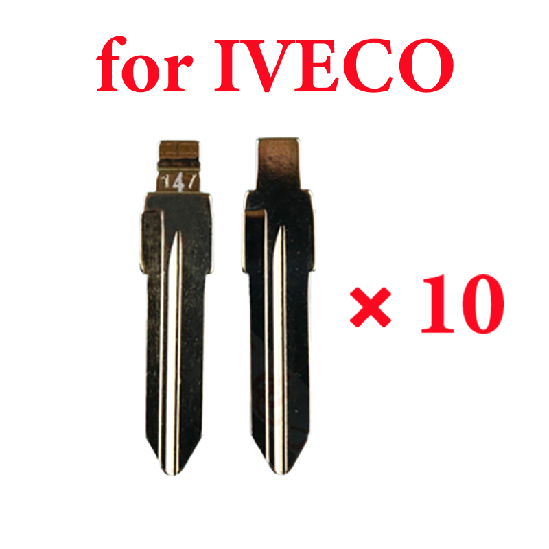 #147 Key Blade for Iveco GT10 -  Pack of 10