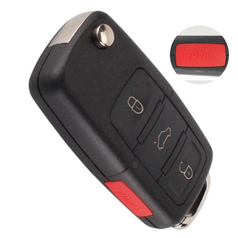 3+1 Buttons 434 MHz Flip Remote Key for VW Touareg A8 Bentley