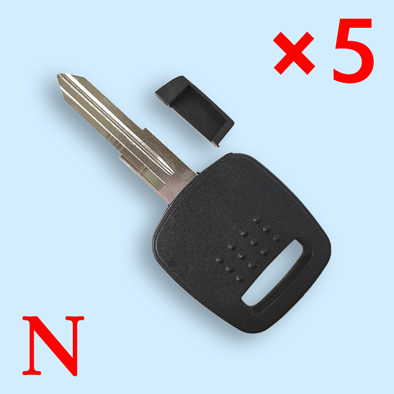 Transponder Key Shell for Nissan 5 pcs