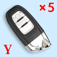 Remote Car Key Fob Shell For Lamborghini Original 3 Buttons Keyless Entry Case with Word 5pcs