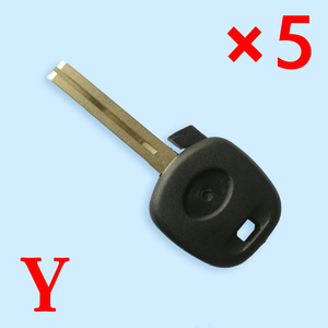 Transponder Key Shell with Long TOY40 Blade for Lexus 5 pcs