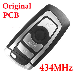 434 MHz Smart Proximity Key for 2009~2014 BMW 5 / 6 / 7 / X3 Series CAS4 CAS4+ FEM - with Original PCB