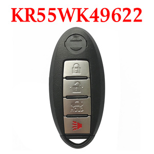 315 MHz 3+1 Buttons Smart Proximity Key for Nissan / Inifiniti - KR55WK49622/ KR55WK48903 
