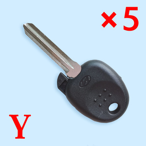 Transponder key shell for Hyundai  5pcs