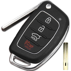 433 MHz 95430-D3010 Flip Remote Key for 2015 ~ 2019 Hyundai Tucson 