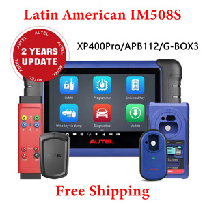 Autel IM508S with G-Box3 APB112 XP400 Pro 2 Years Update - Latin American Version - Free Shipping