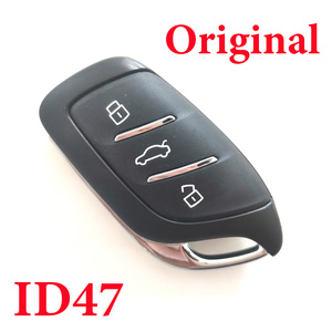 Original New Proximity Smart Key 433MHz ID47 3 Button for MG HS ZS ZX (Red Color)