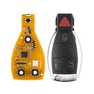 Xhorse VVDI BE key Pro Yellow Color Verion No Points with Smart Key Shell 4 Buttons with Panic for Mercedes Benz