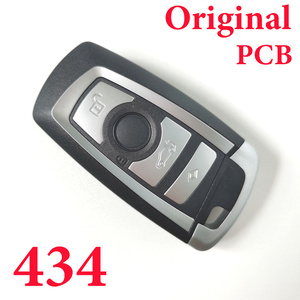434 MHz Smart Proximity Key for 2009~2014 BMW 5 / 6 / 7 / X3 Series CAS4 CAS4+ FEM - with Original PCB