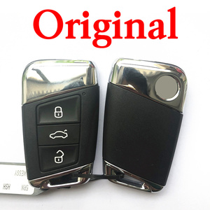 Original Full Car Lock Set with 2 Pieces Keyless Smart Key for Volkswagen Passat B8 (Typ 3G; 2015–present)