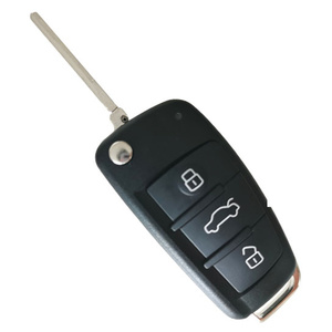 434 MHz Flip Smart Proximity Key for Audi A1 Q3 with 48 Chip Onboard  - 8X0 837 220D