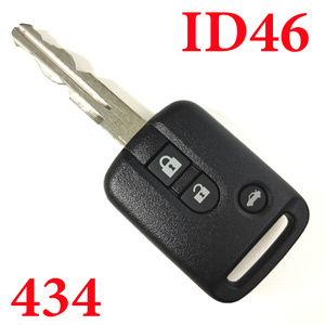 Origianl 434 MHz 3 Buttons Remote Key for Nissan - ID 46