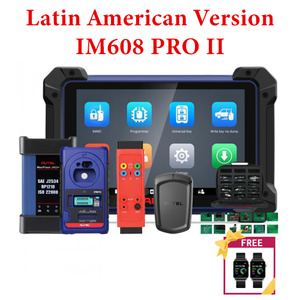 Latin American Version Autel MaxilM IM608 PRO II PIus IMKPA Accessories with G-Box2 and APB112 with 2 pcs Autel Smart Watch