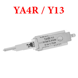 Original Lishi YA4R / Y13 2-in-1 Decoder and Pick for Roof Racks, Cabinet Locks and More