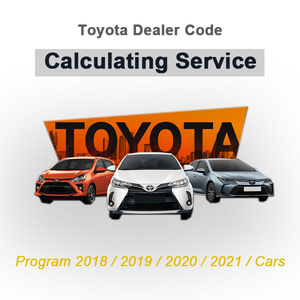 Toyota Dealer Code Calculating Service to Program 2018 2019 2020 2021 2022 Cars