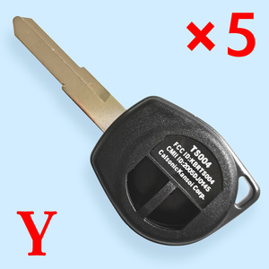 Transponder Key Shell Right Side for Suzuki - Pack of 5