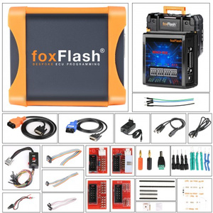 2022 FoxFlash Super Strong ECU TCU Clone and Chip Tuning Tool Free Update Online Support VR Reading and Auto Checksum
