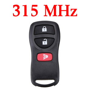 3 Button 315 MHz Keyless Entry Remote For  Nissan / Infiniti 2002-2016 