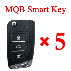 Xhorse VVDI Universal Smart Key - XSMQB1EN VW MQB Type  - Pack of 5